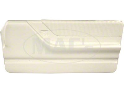 1964 Ford Thunderbird Door Trim Panels, White, For Landau