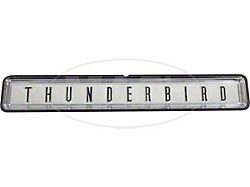Rear Bumper Center Plastic Emblem/ 64 T-bird