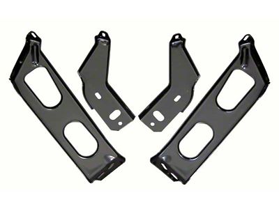 1964 Galaxie And Other Full Size Ford Front Bumper Bracket Set