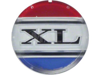 1964 Galaxie XL Hub Cap Emblem