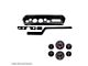 1964 GTO / LeMans Complete 6 Gauge Panel with Autometer Sport Comp II Electric Gauges, Black