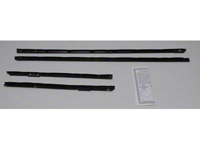 1964 GTO & LeMans Convertible Window Outer Felt Kit - Authentic Style