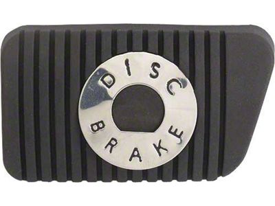 1964 Mustang Disc Brake Pedal Pad for Manual Transmission
