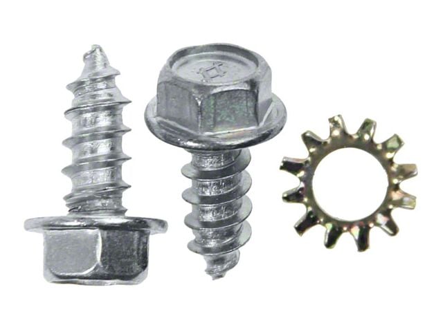 1964 Mustang Generator Voltage Regulator Mounting Fastener Set