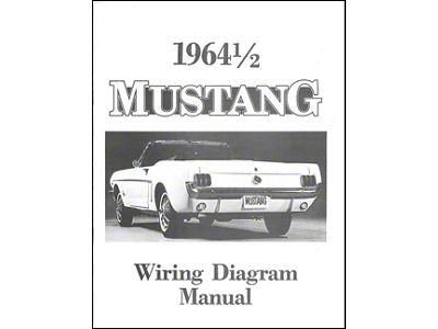 1964 Mustang Wiring Diagram, 8 Pages with 9 Illustrations
