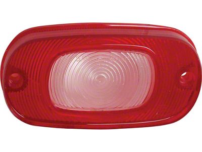 1964 Tail Light Lens - Backup Lens In Center - Mercury