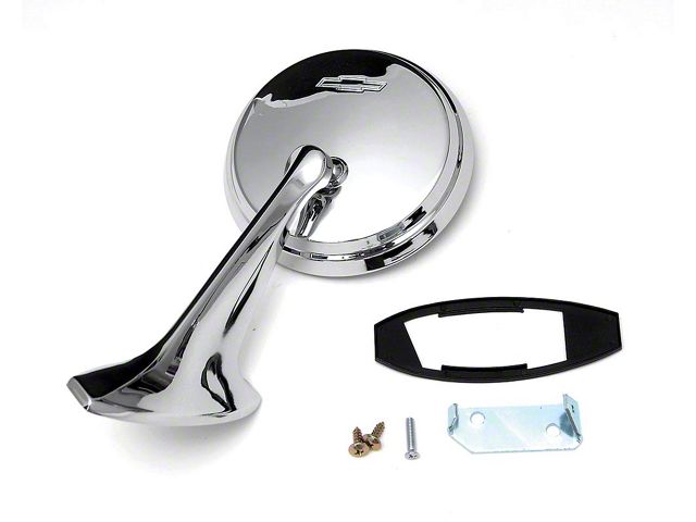 1965-1966 Chevy Outside Door Mirror, Left