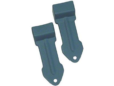 Seat Belt Boots, Medium Blue, 1965-1966Early