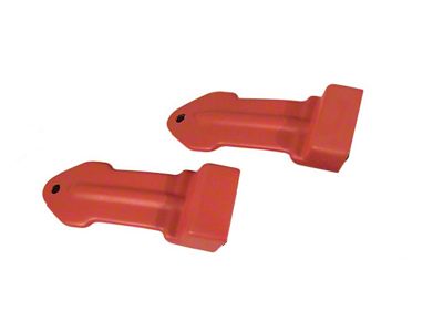 Seat Belt Boots, Red, 1965-1966Early