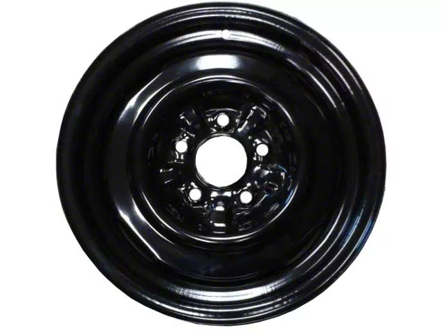 1965-1966 Corvette Steel Wheel Set 15 x 5.5