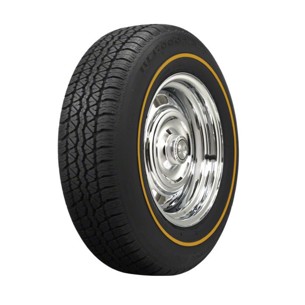 Ecklers 1965-1966 Corvette Tire BFG Silvertown 205/75R15