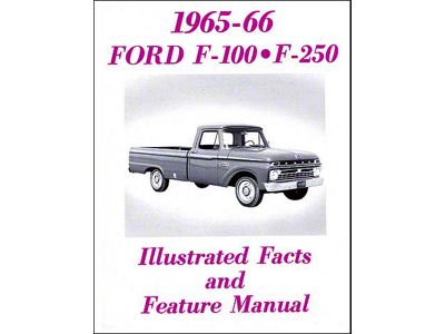 1965-1966 Ford Pickup Facts and Features Manual - 32 Pages