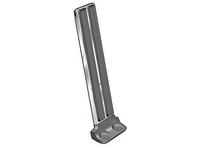 1965-1966 Ford Thunderbird Accelerator Pedal, Rubber, With Stainless Trim