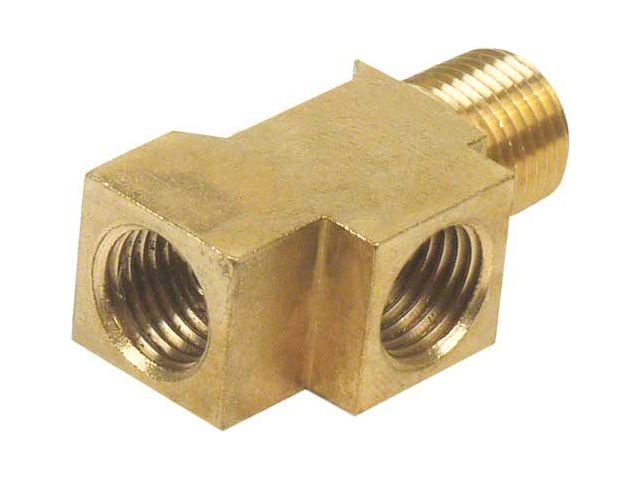 Brake Line Connector/ Brass Block Style