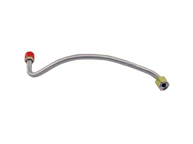 1965-1966 Ford Thunderbird Power Steering Pump Pressure Line Tube, Stainless Steel, For Ford Pump