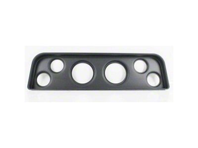 1965-1966 GMC Truck Instrument Panel Without Gauges, Black