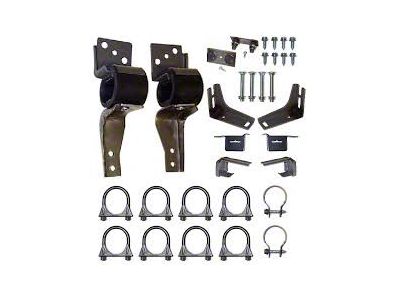 65-66 Exhaust Hanger Kit, Dual Exhaust Mount Kit 2