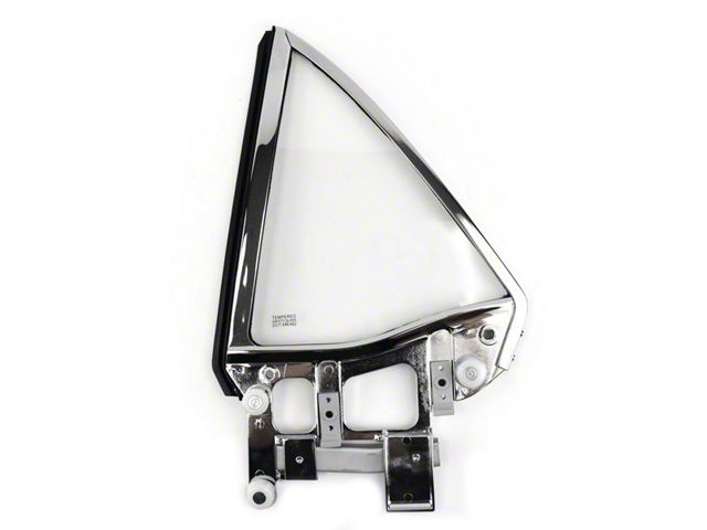 1965-1966 Mustang Convertible Clear Quarter Window Assembly, Left