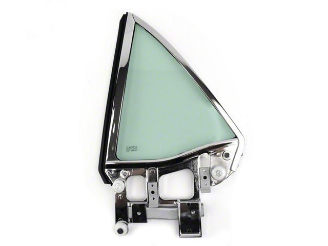 1965-1966 Mustang Convertible Tinted Quarter Window Assembly, Left