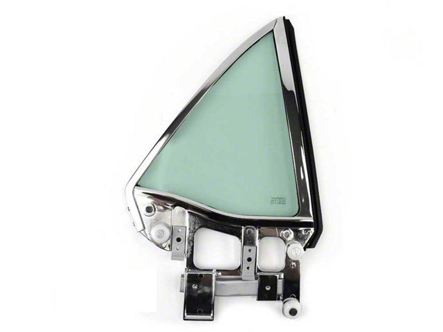 1965-1966 Mustang Convertible Tinted Quarter Window Assembly, Right