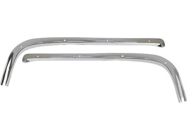 ACP Windshield Molding Top Pair Polished Stainless Steel For Convertible [FM-BC021 ACP Windshield Molding Top Pair Polished Stainless Steel For Convertible [FM-BC021