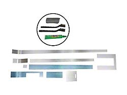 Deluxe Interior Console Finish Panel Set for Cars with Manual Transmission (65-66 Mustang)