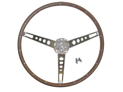 Steering Wheel/ Oem Style Wood Grain Wheel