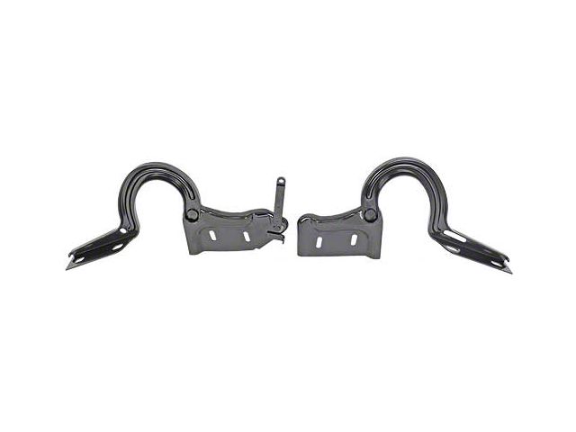 1965-1966 Mustang Fastback Trunk Lid Hinge Assemblies, Pair (Fastback)