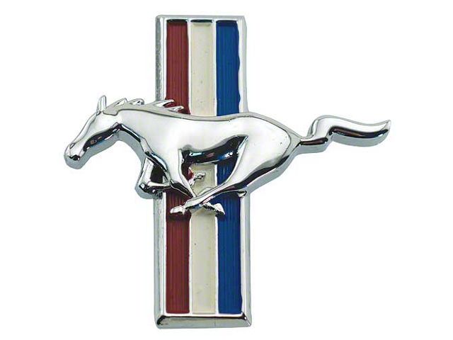 1965-1966 Mustang Flat Glove Box Emblem
