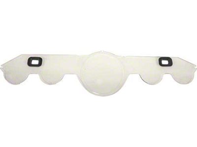 Scott Drake 1965-1966 Mustang Instrument Bezel Lens for Dash with Full Gauges