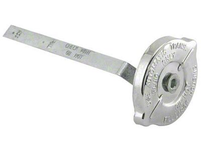 OPR 1965-1966 Mustang Power Steering Pump Cap with Dipstick, Chrome