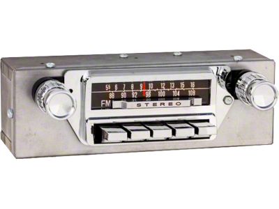 1965-1966 Mustang Reproduction AM/FM Stereo Radio, Concours Quality