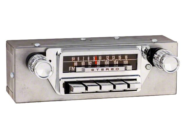 1965-1966 Mustang Reproduction AM/FM Stereo Radio, Concours Quality