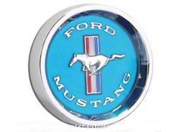 1965-1966 Mustang Styled Steel Wheel Hubcap, Blue