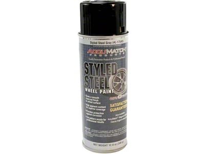 1965-1966 Mustang Styled Steel Wheels Charcoal Paint, 12 Oz. Spray Can