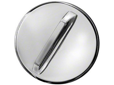 Gas Cap, Chrome (65-67 Chevy II)