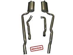 Big Block Exhaust Kit Aluminized 2.5 Off Road With Manual Transmission (65-67 Corvette C2)