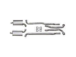 Exhaust System Big Block 390hp And 435hp Aluminized 2-1/2 For Cars With Manual Transmission (65-67 Corvette C2)