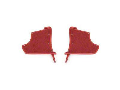 1965-1967 Corvette Kick Panels, With Windlace & Carpet