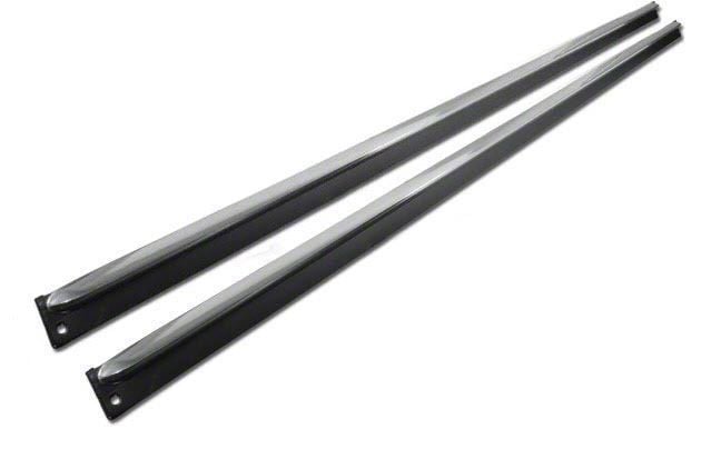 Ecklers 1965-1967 Corvette Rocker Moldings With Side Exhaust