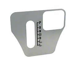 Shifter Indicator Plate 4-Speed Overdrive Automatic Transmission (65-67 Corvette C2)