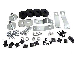 1965-1967 Corvette Side Exhaust Covers And Mufflers Mounting Kit