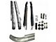 65-67 Side Exhaust Kit,Sm Blk,2-1/2,w/Aluminized Pipes