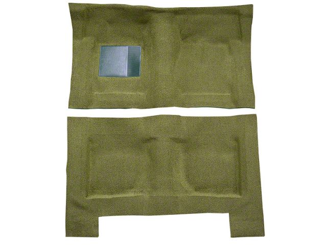 1965-1967 Galaxie 4DR Complete Carpet, Molded w/ Mass Backing Auto Trans Loop Material