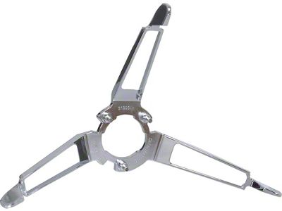 OPR 1965-1967 Mustang Deluxe Woodgrain 3-Spoke Steering Wheel Horn Ring