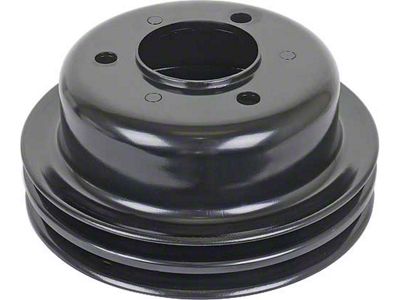 1965-1967 Mustang Double Groove Crankshaft Pulley, 289 V8 with Power Steering