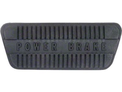 1965-1967 Mustang Power Drum Brake Pedal Pad for Automatic Transmission