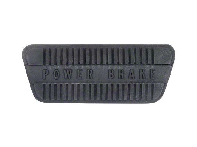 1965-1967 Mustang Power Drum Brake Pedal Pad for Automatic Transmission