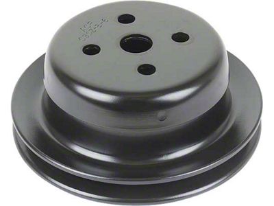 1965-1967 Mustang Single-Groove Water Pump Pulley, 200 6-Cylinder without Air Conditioning or Power Steering