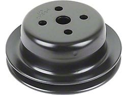 1965-1967 Mustang Single-Groove Water Pump Pulley, 200 6-Cylinder without Air Conditioning or Power Steering